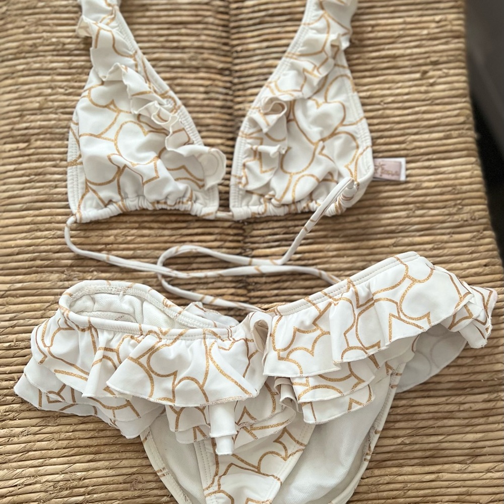 One of a kind runway collection bikini from Miami fashion week 2010 by Luli Fama